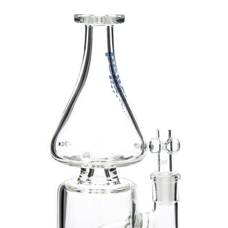 Grav® 9” Helix Flare Base Bong w. Fixed Downstem 