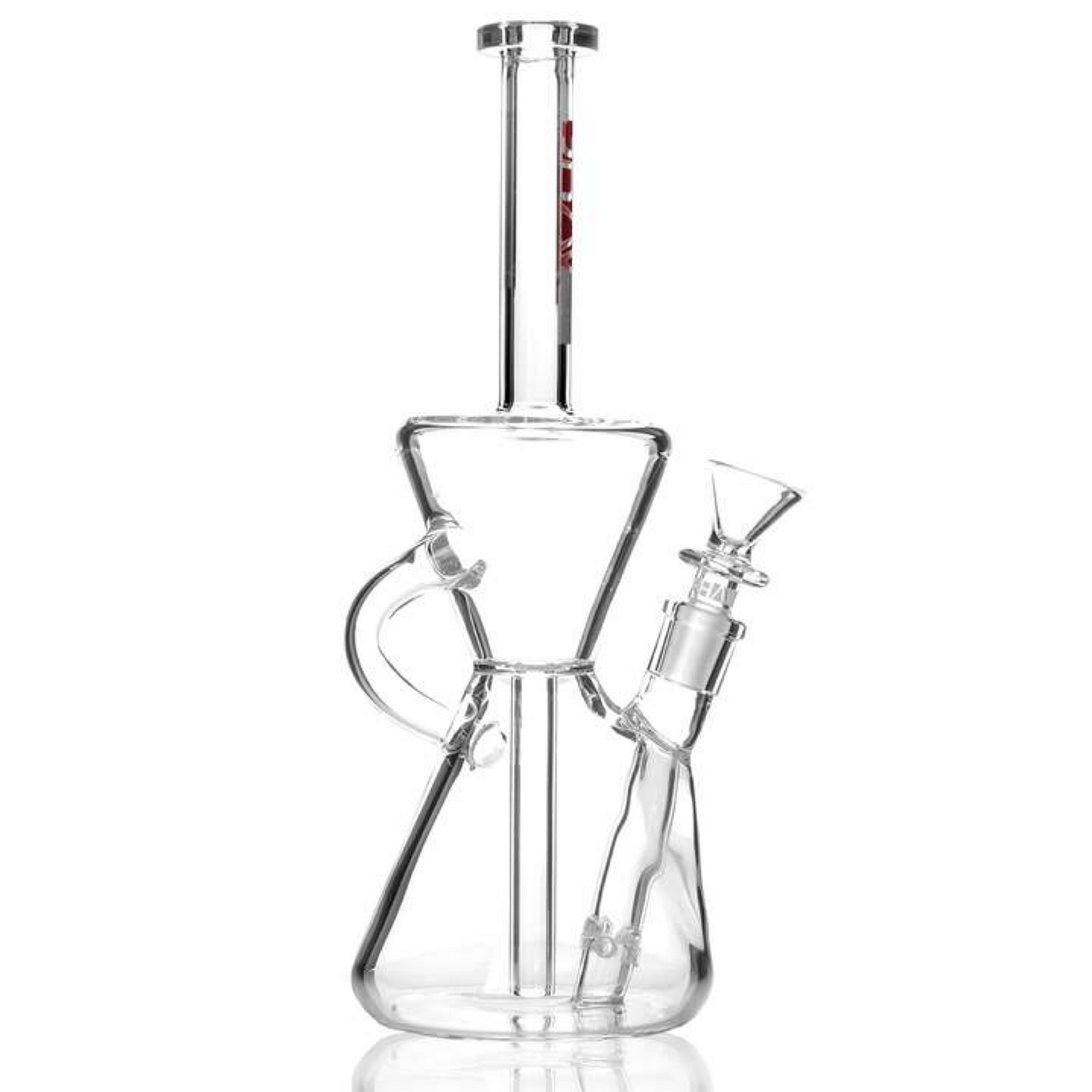 Grav® 10” Hourglass Recycler Bong 