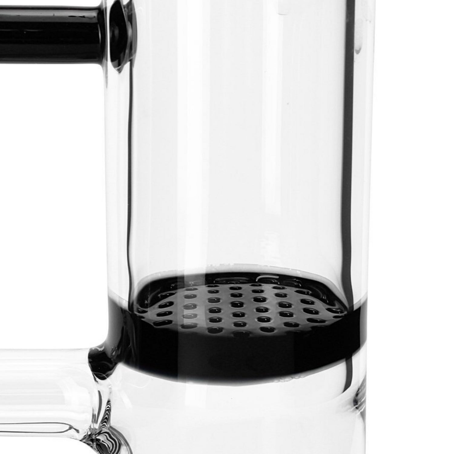 Grav® 12” Straight Tube Honeycomb Perc Water Pipe 