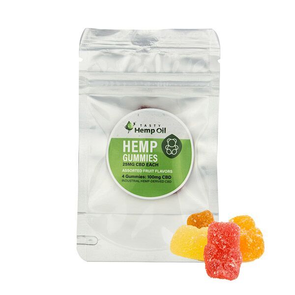 Tasty Hemp Oil Gummy Bears (25mg CBD each) 🐻 