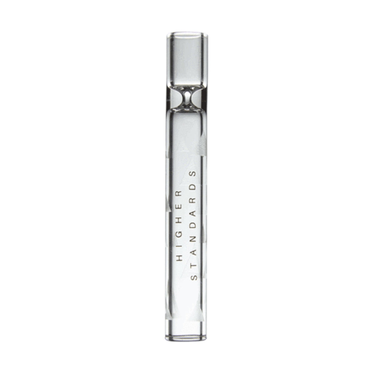 Higher Standards Clear Glass Taster Pipe 