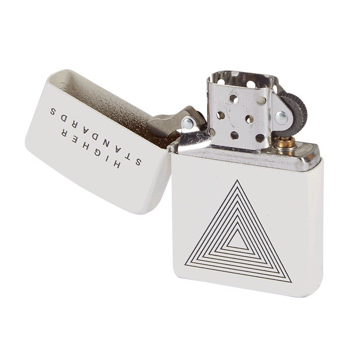 Higher Standards x Zippo® Triangle Lighter 🔥 
