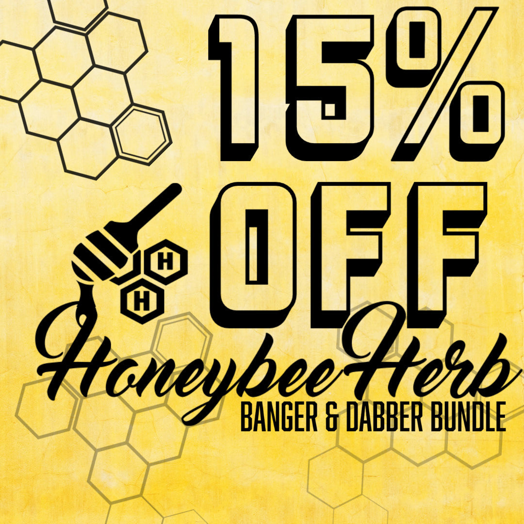 Honeybee Herb Banger & Dabber Bundle