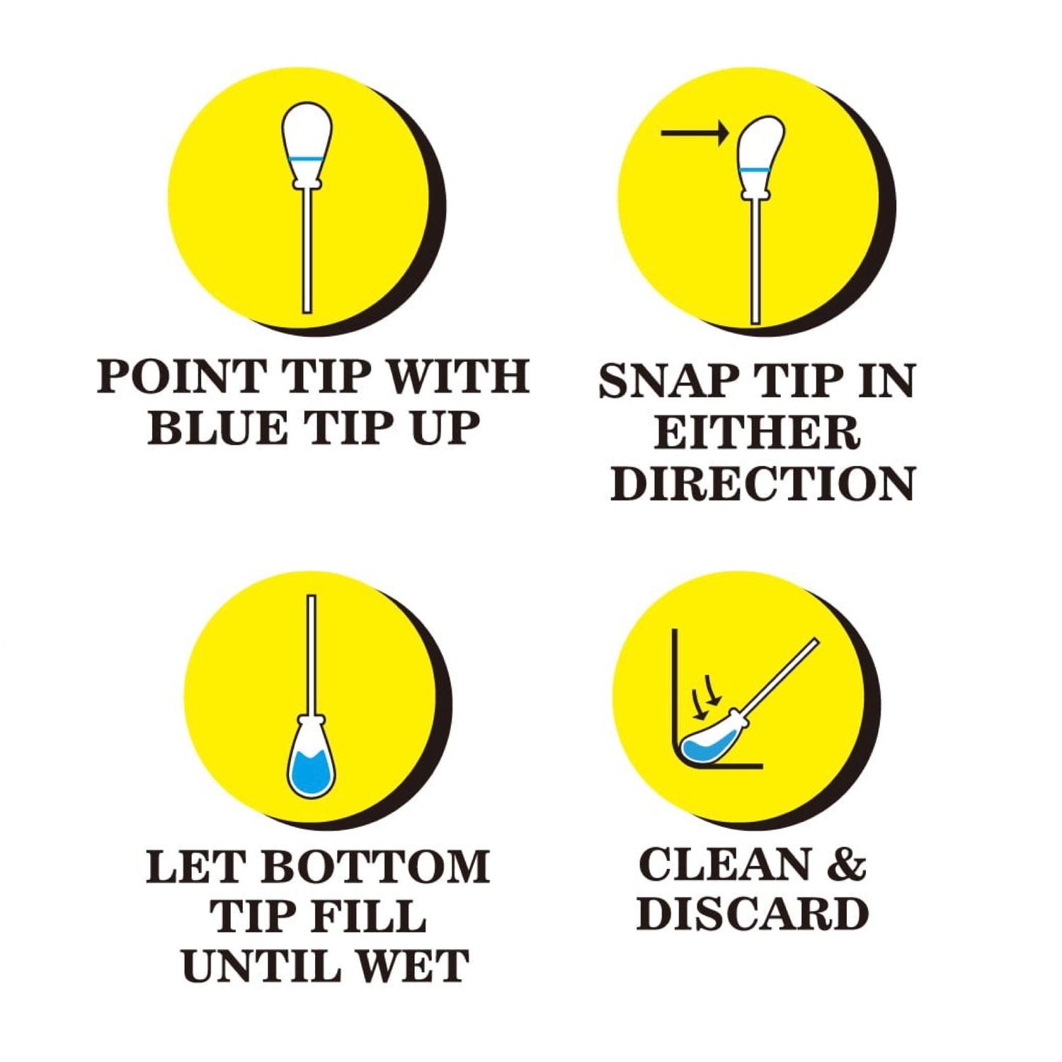 Randy’s Black Label Snaps - Alcohol Filled Cotton Swabs 