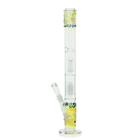 Glassheads 22” Worked Cane Double Perc Water Pipe 