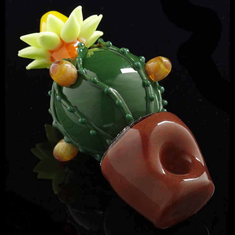 Glassheads “Succulent Cactus Planter” Spoon Pipe 🌵 
