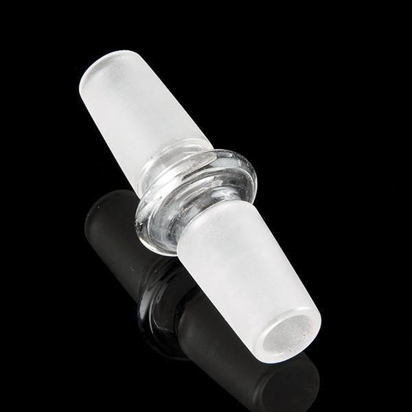 Sleek & Simple Male-to-Male Glass Adapter - Multiple Sizes 