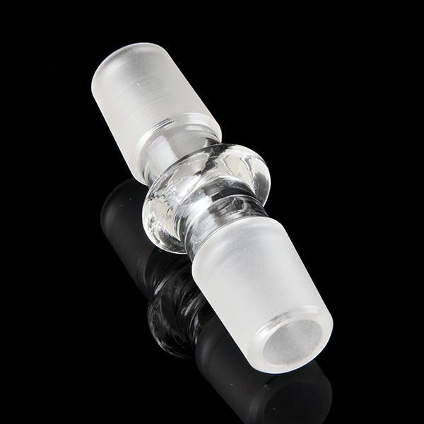 Sleek & Simple Male-to-Male Glass Adapter - Multiple Sizes 