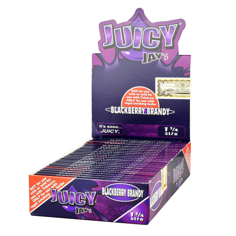 Juicy Jay's 1.25” Flavored Rolling Papers Full Box