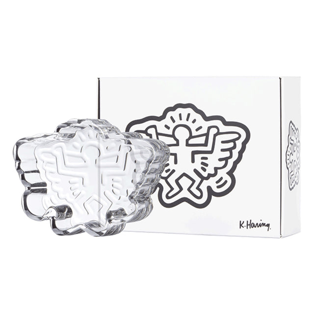 K. Haring “Angel” Crystal Glass Catchall