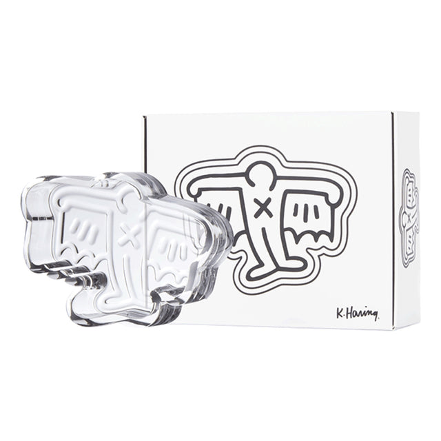 K. Haring “Bat Man” Crystal Glass Catchall