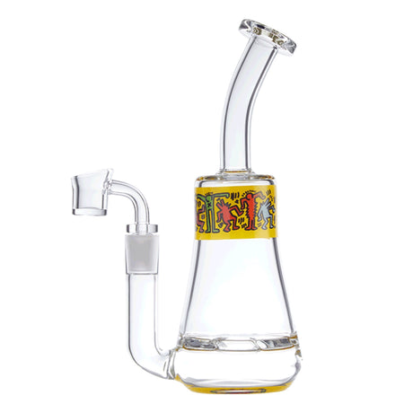 K. Haring 9.5” Glass Dab Rig