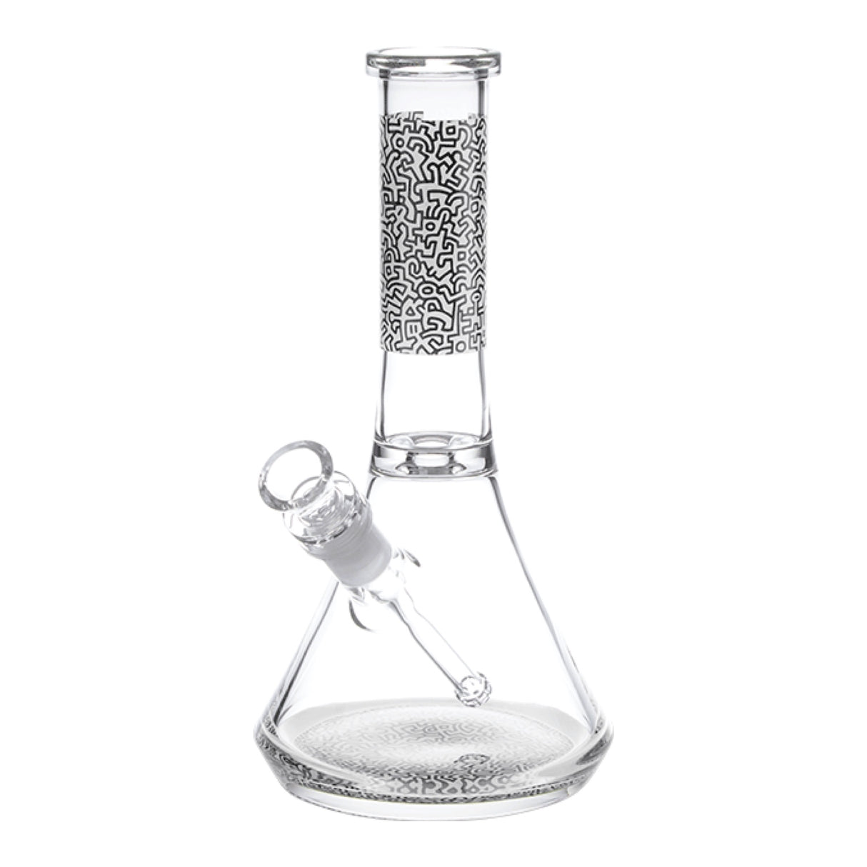 K. Haring 12.5” Beaker Bong