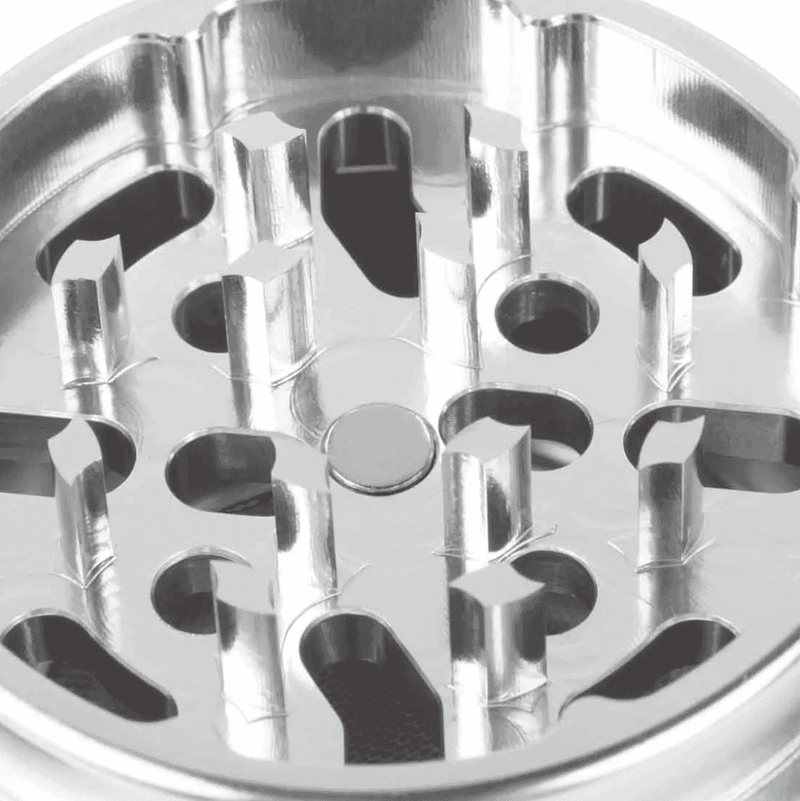 Kannastor 2.2” Clear Top Jar Body 4pc Grinder 