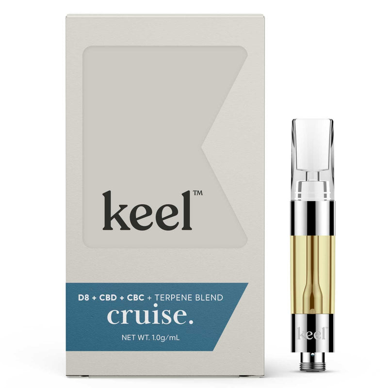 Keel Blends CBD Extract Pre-Filled Cartridge Cruise