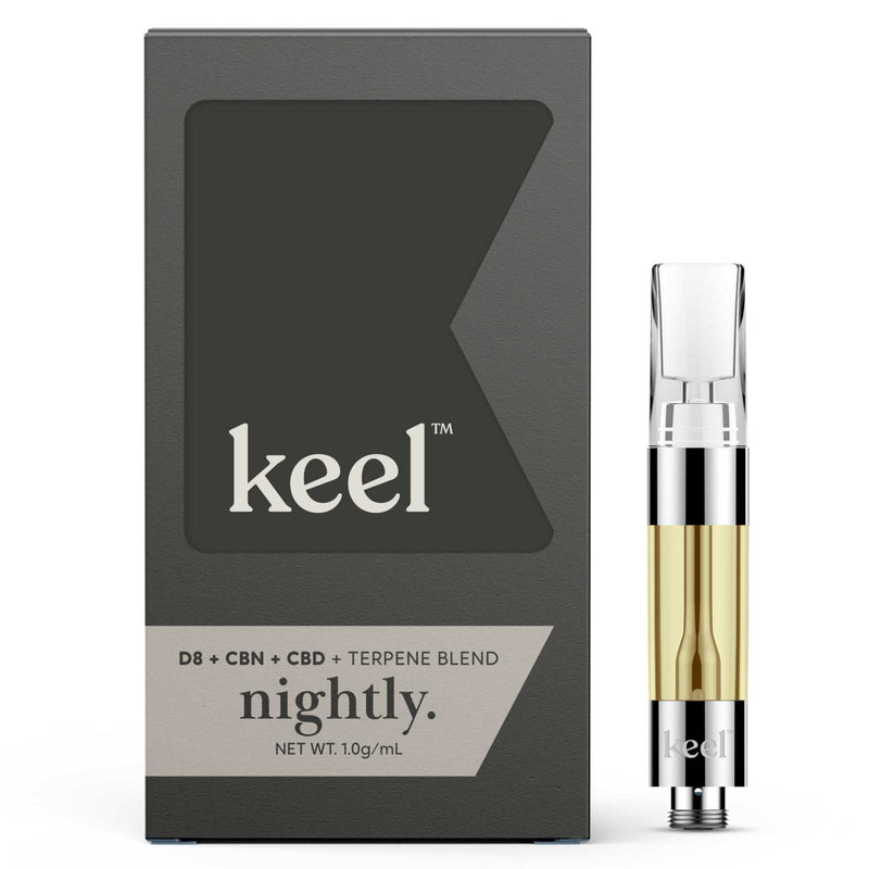 Keel Blends CBD Extract Pre-Filled Cartridge Nightly