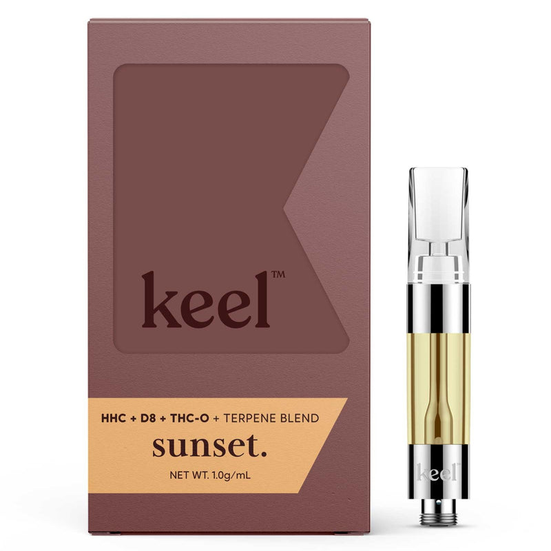 Keel Blends CBD Extract Pre-Filled Cartridge Sunset