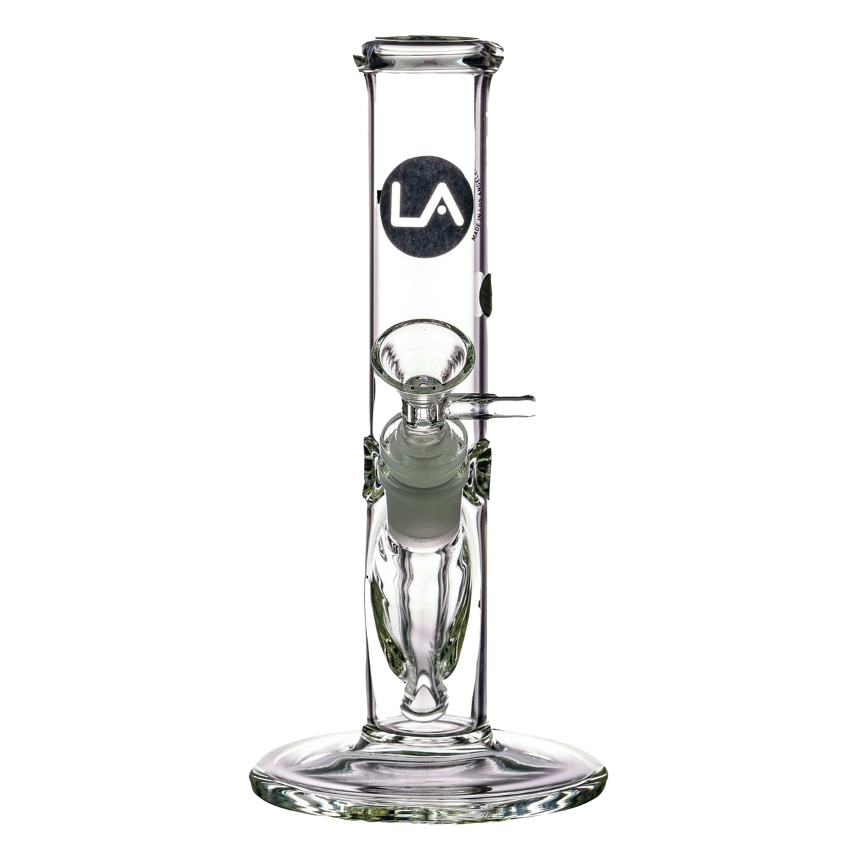 LA Pipes 8” Basic Straight Tube Bong