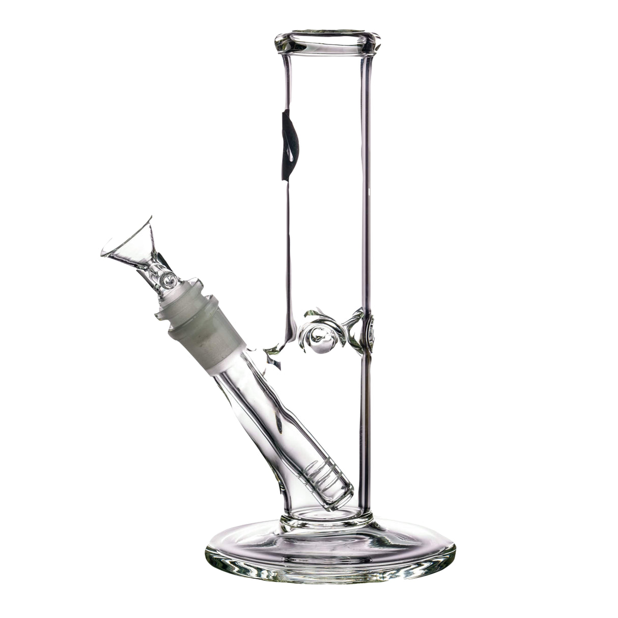 LA Pipes 8” Basic Straight Tube Bong