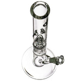 LA Pipes 20” 5mm Thick Double Showerhead Straight Tube Bong