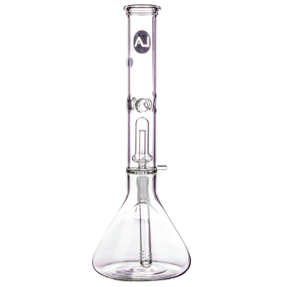 LA Pipes 12” Single Showerhead Perc Beaker Bong