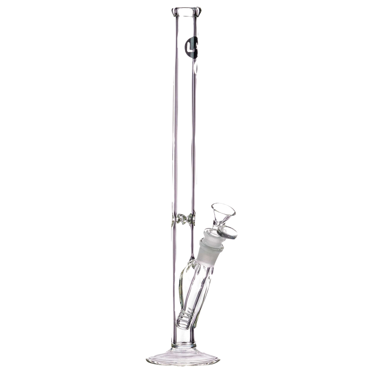 LA Pipes 14” Slim Straight Tube Bong