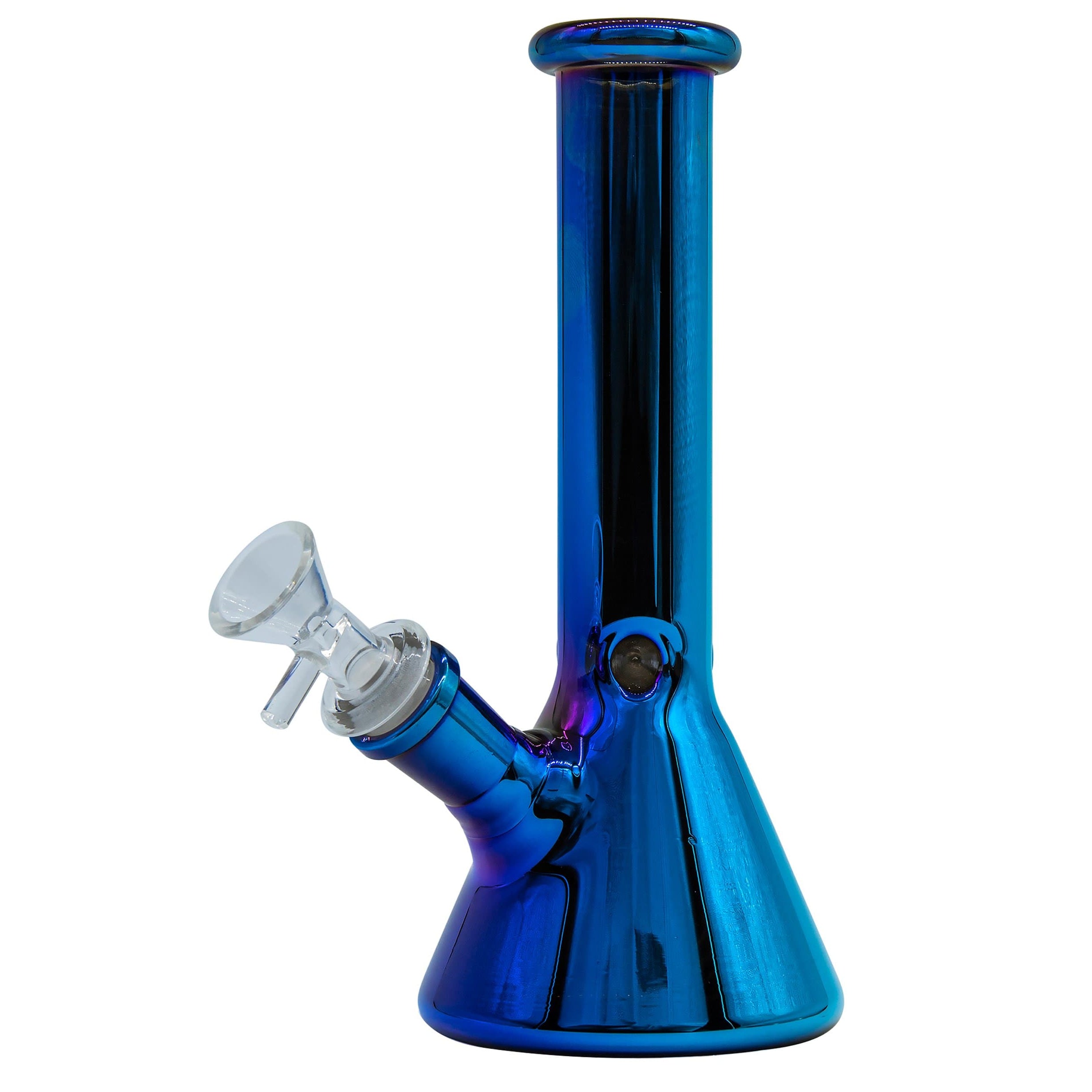 LA Pipes 8” Iridescent Glass Beaker Bong – CaliConnected