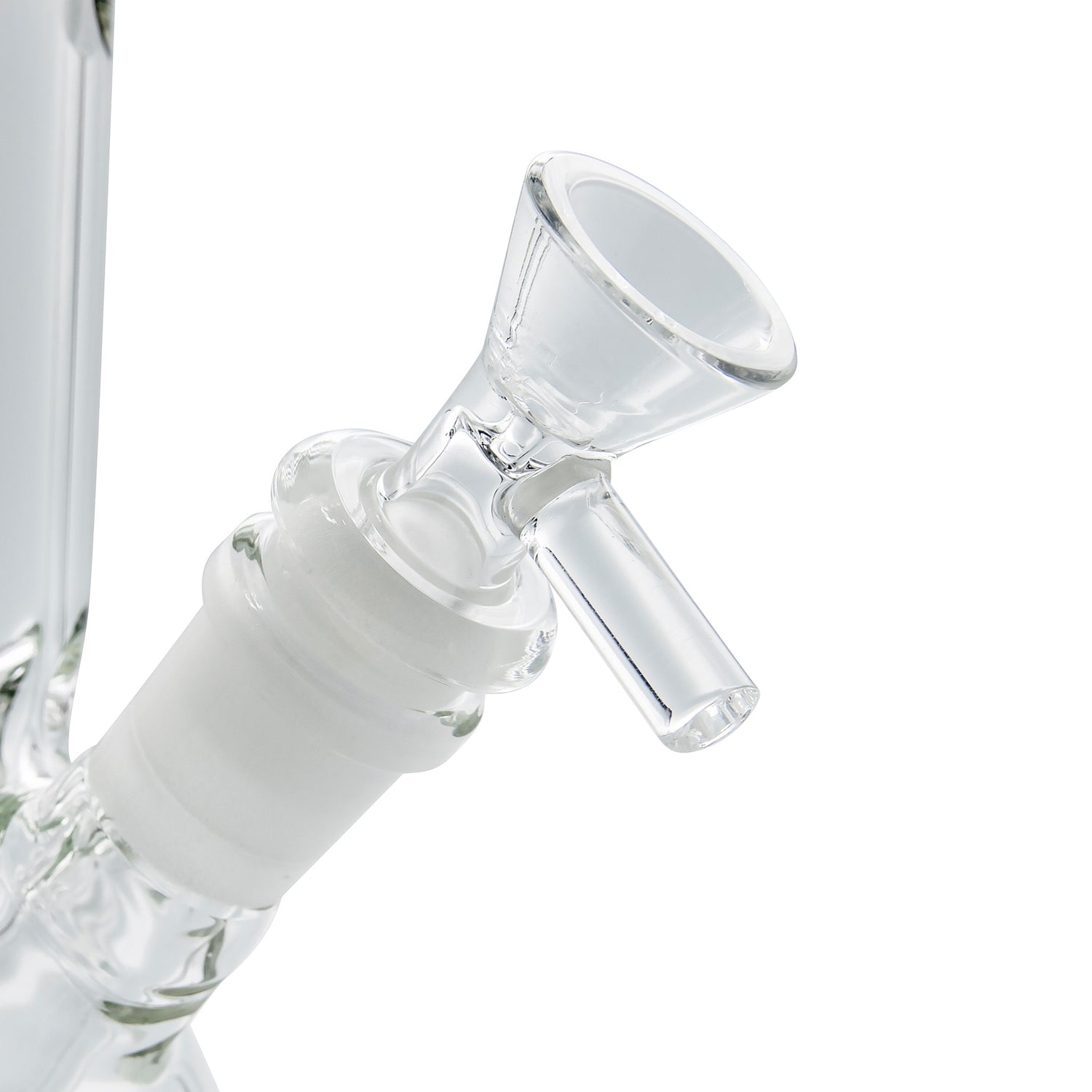 LA Pipes 8” Color Accented Mini Beaker Bong