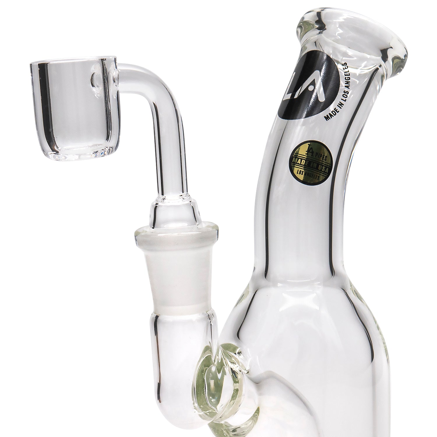 LA Pipes 7” Heavy Mini Can Dab Rig