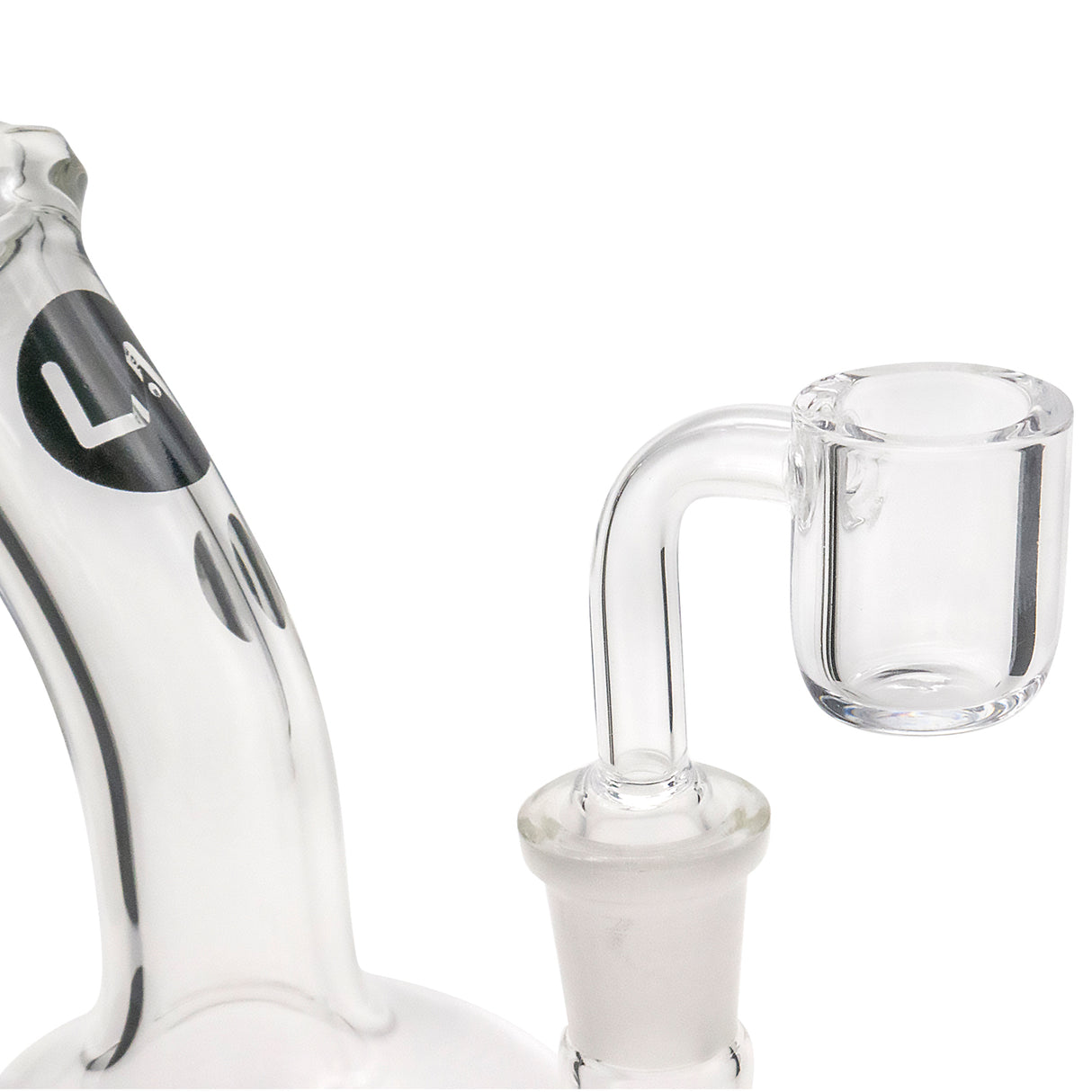 LA Pipes 7” Heavy Mini Pedestal Dab Rig