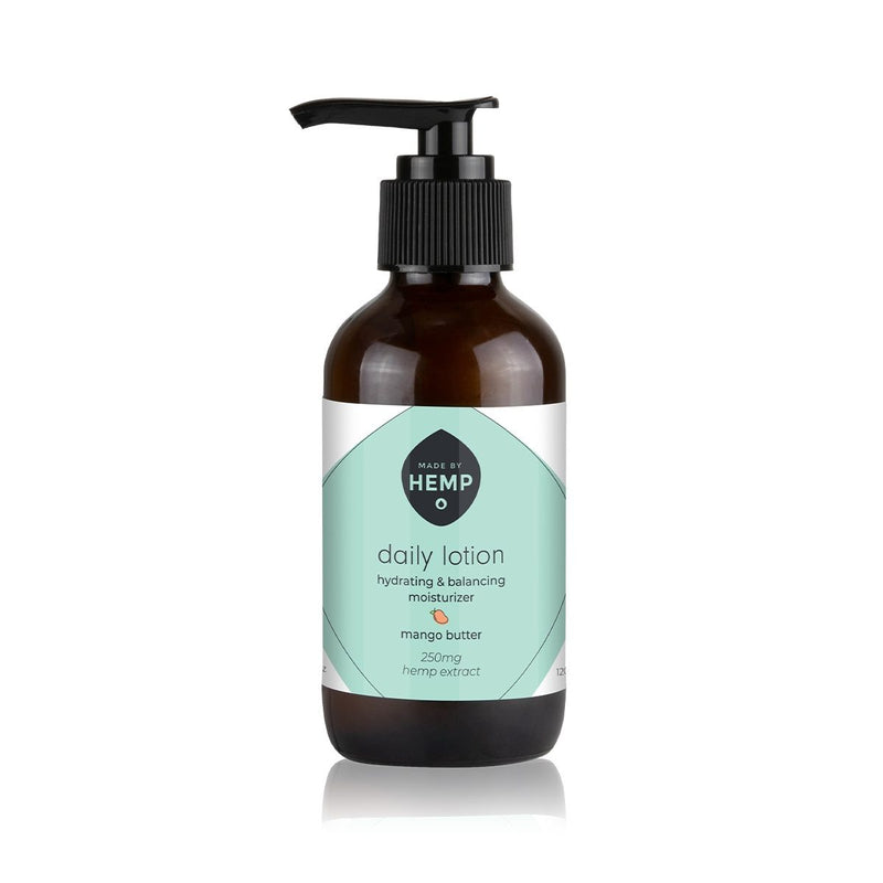 Made by Hemp Daily Lotion Moisturizer (4oz, 250mg CBD)