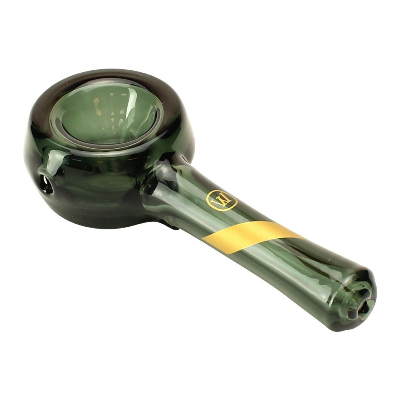 Marley Natural Smoked Glass Spoon Pipe at CaliConnected