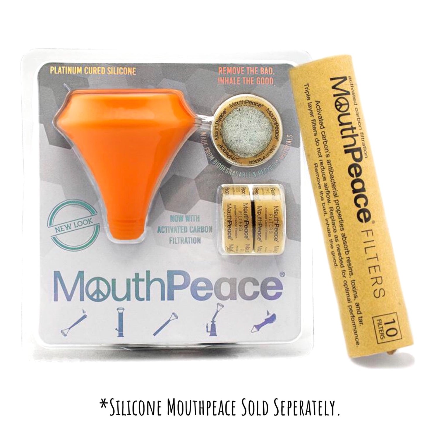 MouthPeace 2.0 Replacement Carbon Filters - 10 Pack