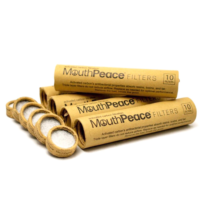 MouthPeace 2.0 Replacement Carbon Filters - 10 Pack
