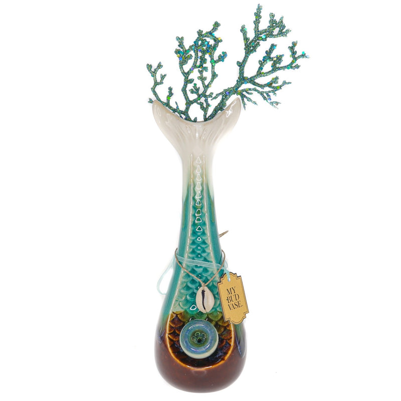 My Bud Vase “Yemaya” Mermaid Bong