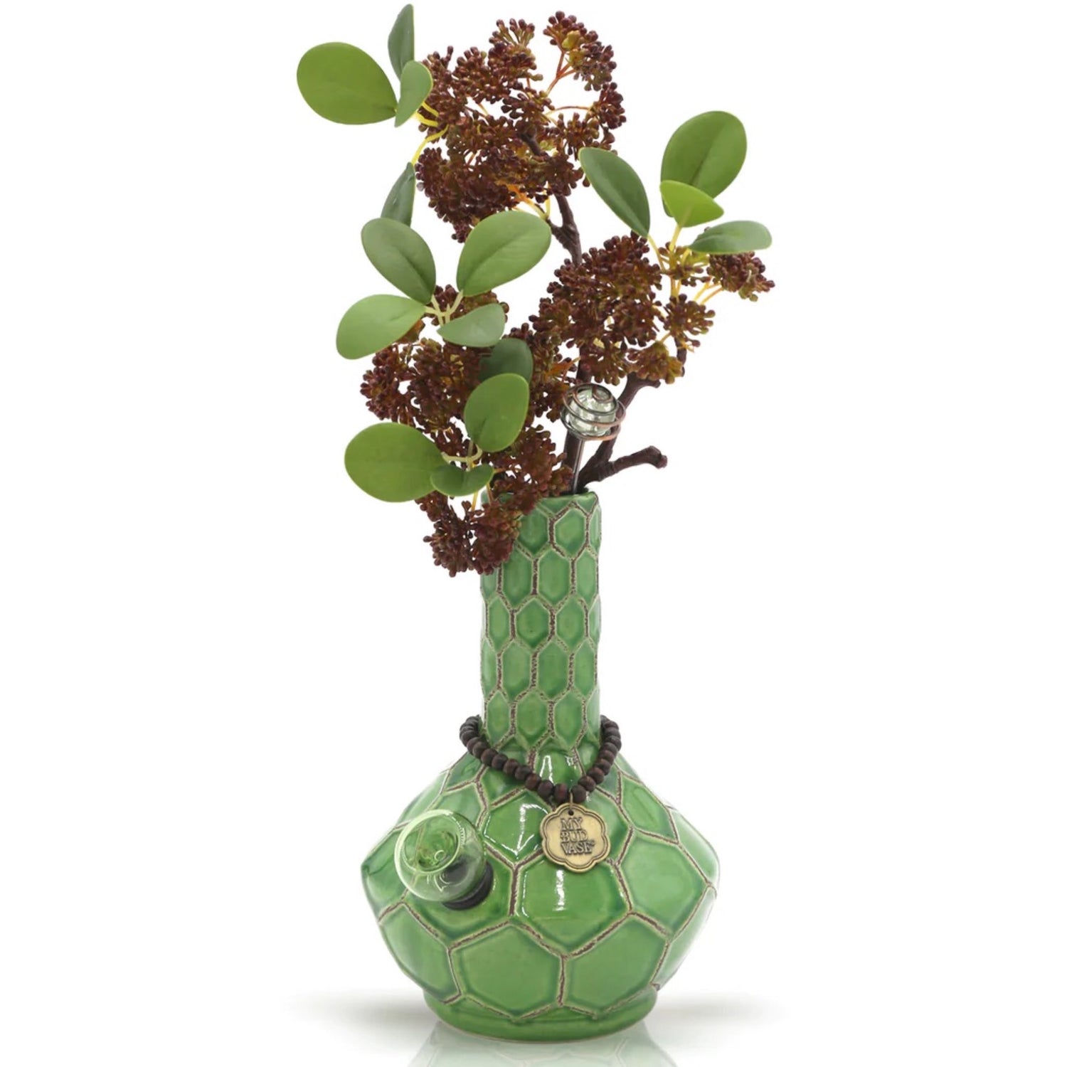 My Bud Vase Turtle Bong Front