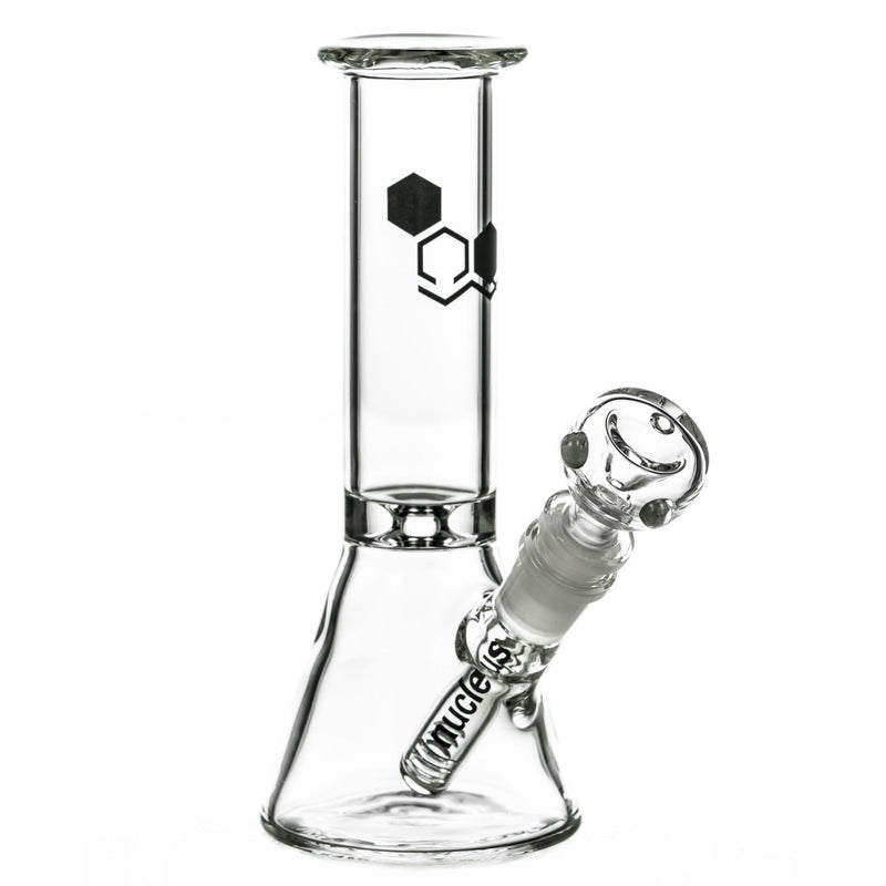 Nucleus “Basics” - 8” Clear Glass Beaker Bong 