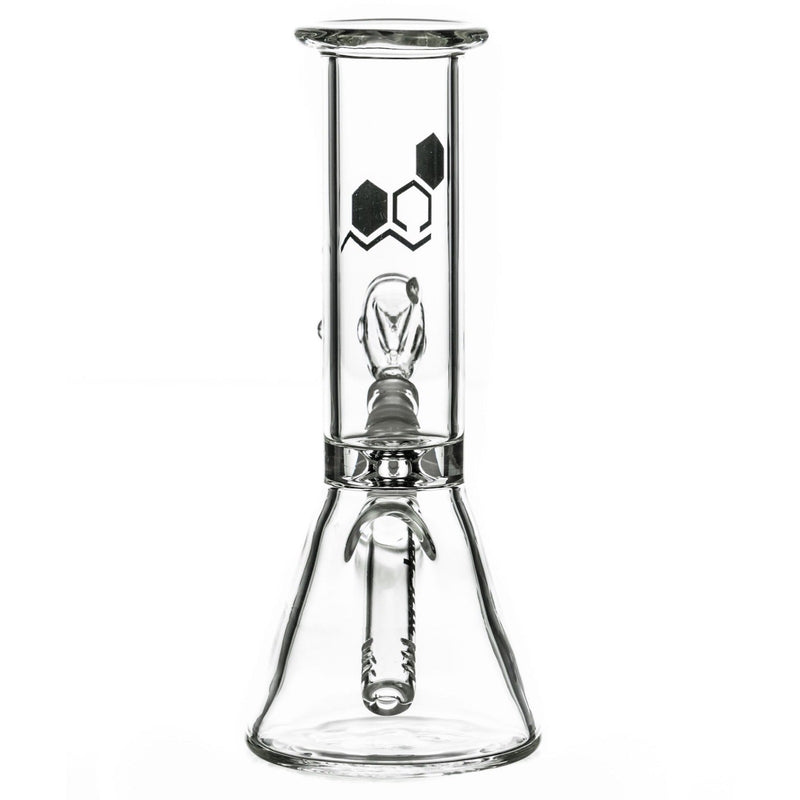 Nucleus “Basics” - 8” Clear Glass Beaker Bong 
