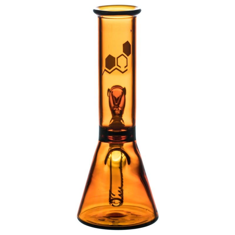 Nucleus “Basics” Water Pipe - 8” Full Color Beaker Bong 