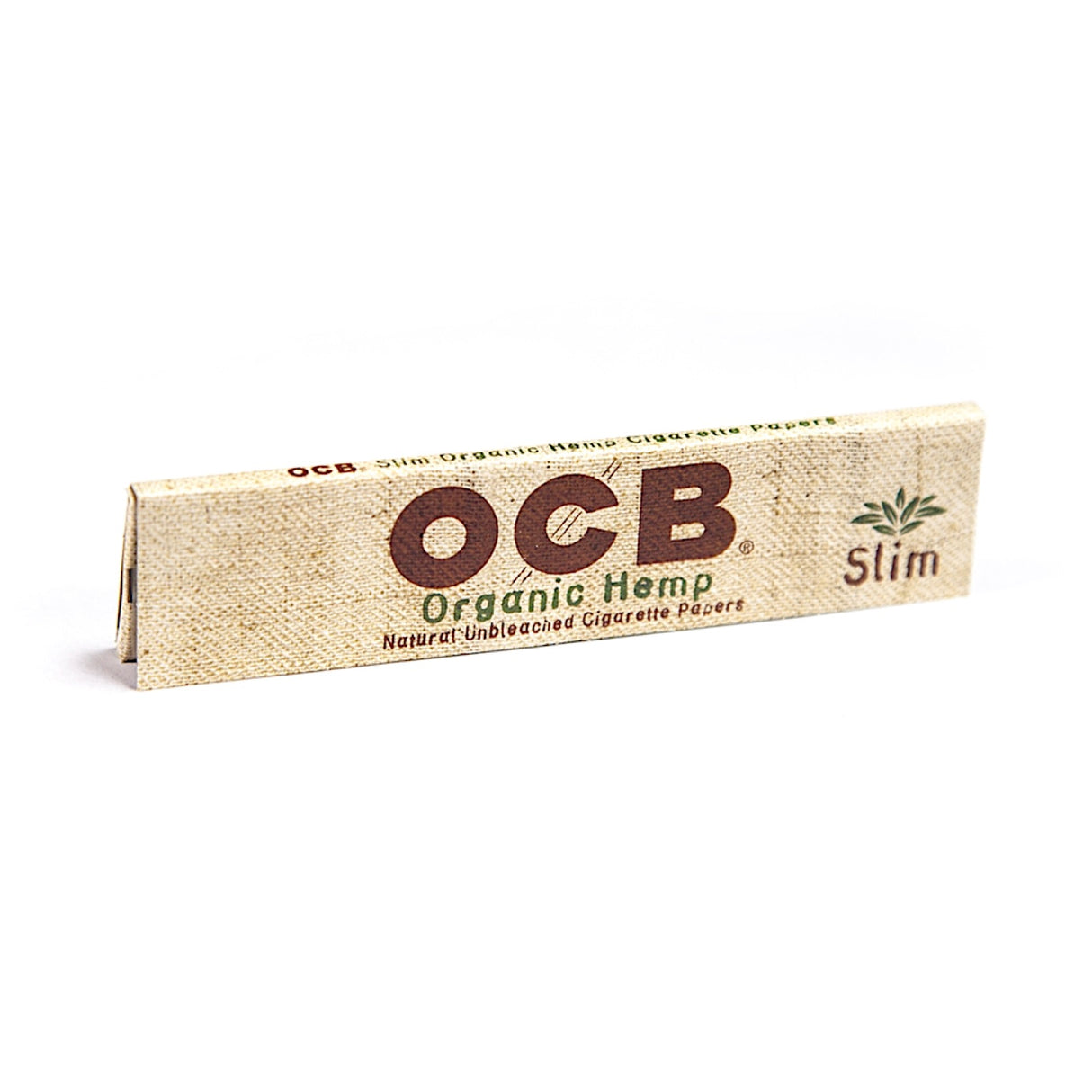 OCB King Slim Unbleached Organic Hemp Rolling Papers 