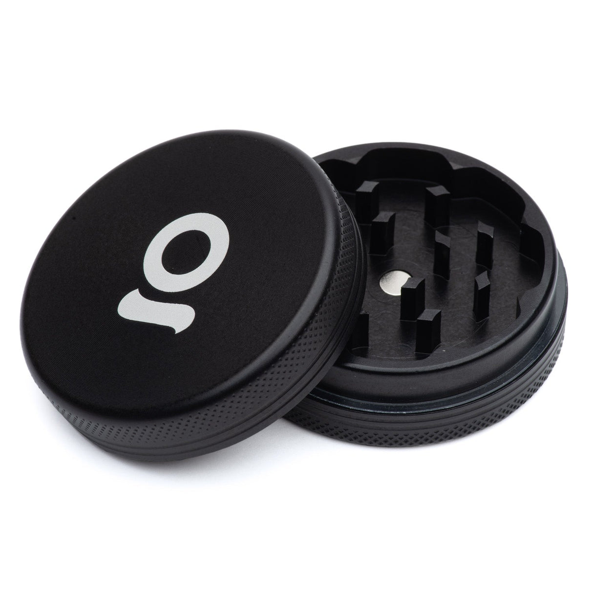 Ongrok 2-Piece Metal Grinder Black