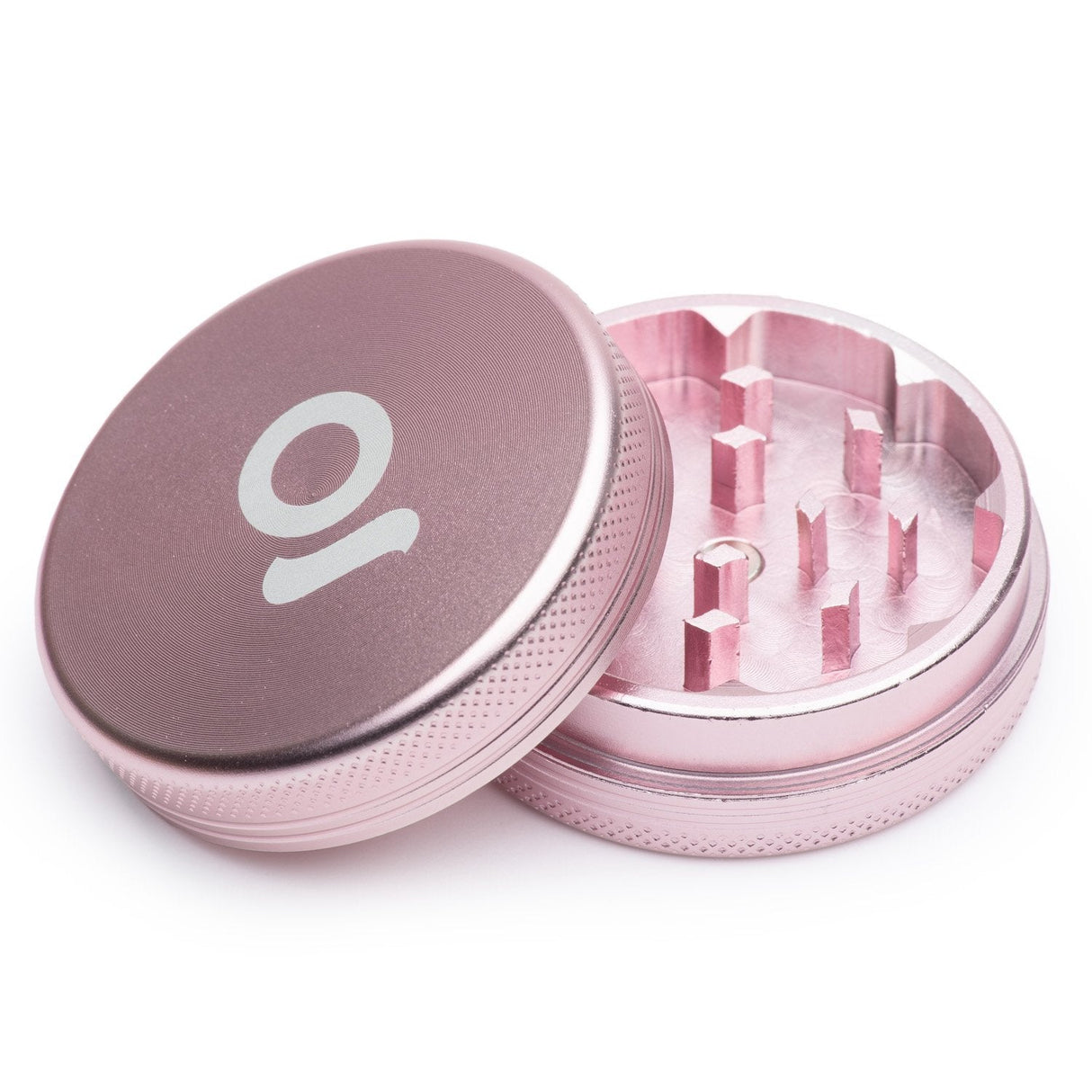 Ongrok 2-Piece Metal Grinder Pink