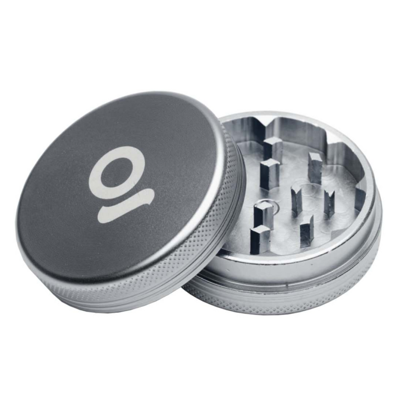 Ongrok 2-Piece Metal Grinder Silver