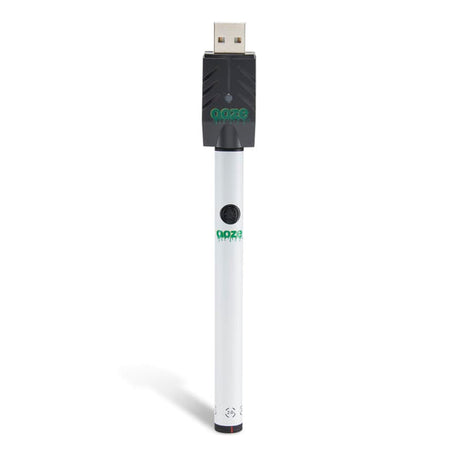 Ooze Slim Twist Vape Pen Battery 2.0 Ghost White
