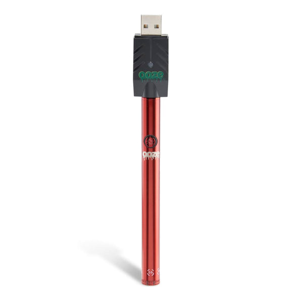 Ooze Slim Twist Vape Pen Battery 2.0 Ruby Red