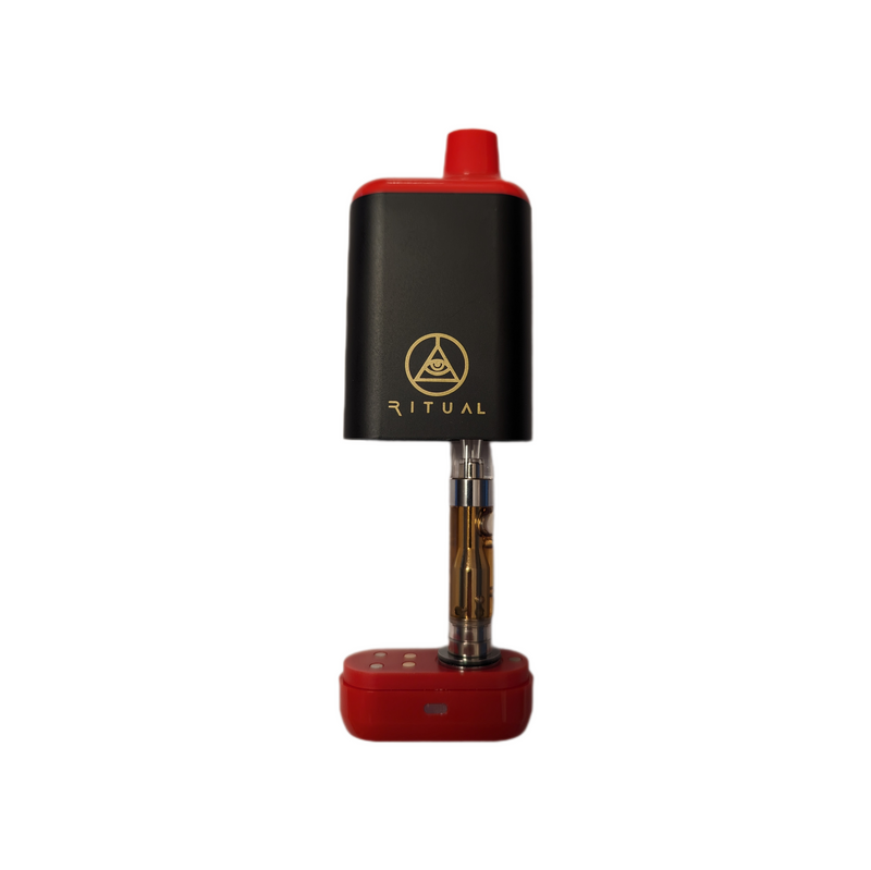 Ritual Cloak 510 Variable Voltage Concealed Battery Red & Black