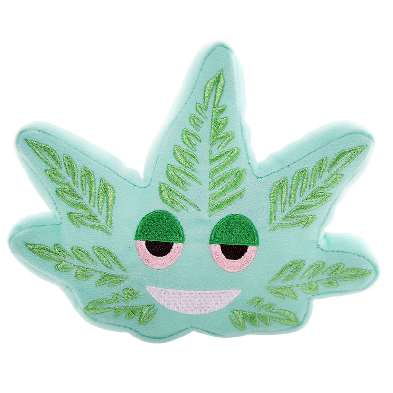 PrideBites Indestructible Weed Leaf Dog Toy