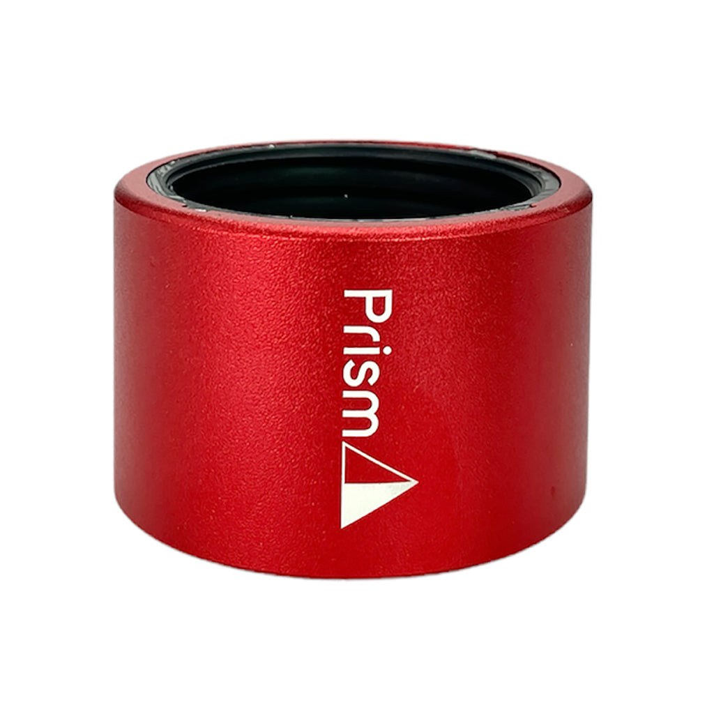 Prism Pipes Bong Connector Red