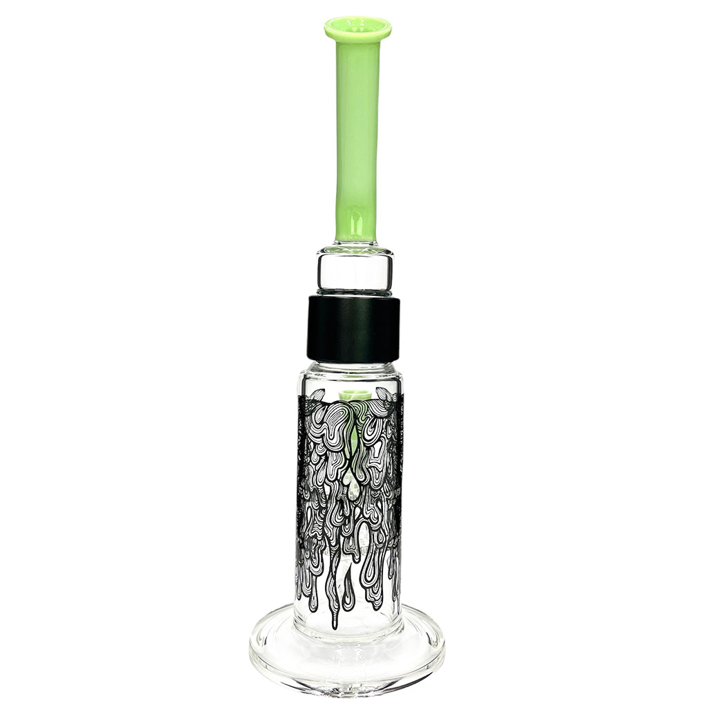 Prism Pipes 12.5” Drippy Honeycomb Perc Bong