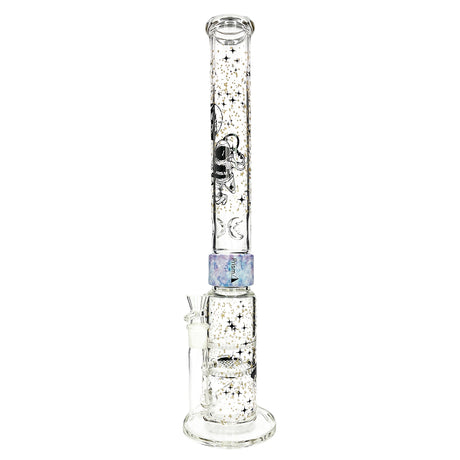 Prism Pipes 19” Spaced Out Honeycomb Perc Straight Tube Bong